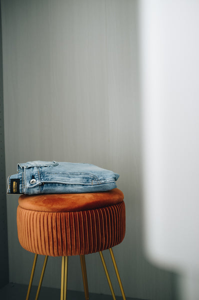 C.O.F Studio Candiani M7 Tapered Comfort Organic Indigo 90's Wash