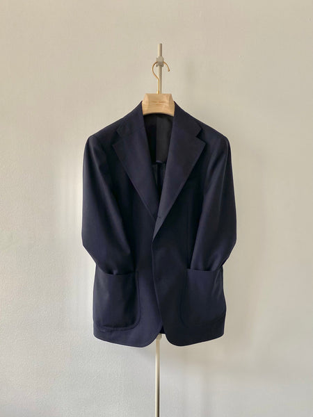 Navy Light Weight Wool Performance Sport Jacket