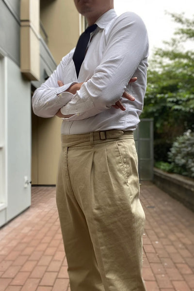 High Rise Gurkha Pants