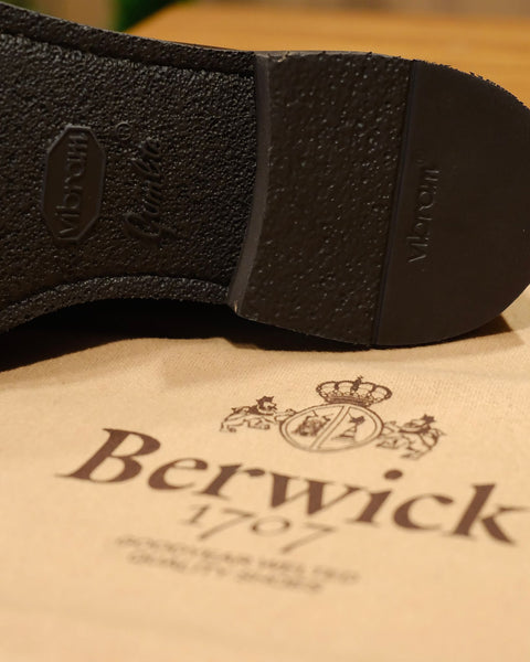 Dark Brown Deer Skin Belgian Loafer with Vibram Gumlite Sole