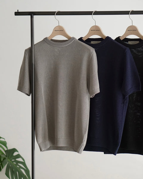 Mooncastle Silk Washi Paper Blend Short Sleeves T Shirt