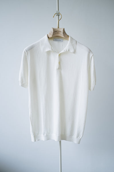 Mooncastle Ice Cotton Short Sleeves Knit Polo Shirt